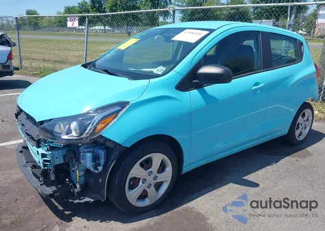 2022 Chevrolet Spark Fwd Ls Automatic из США, поврежденный, VIN KL8CB6SA5NC015253